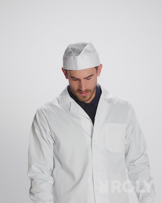 Boneta industria alimentara neagra unisex poliester Lagasse