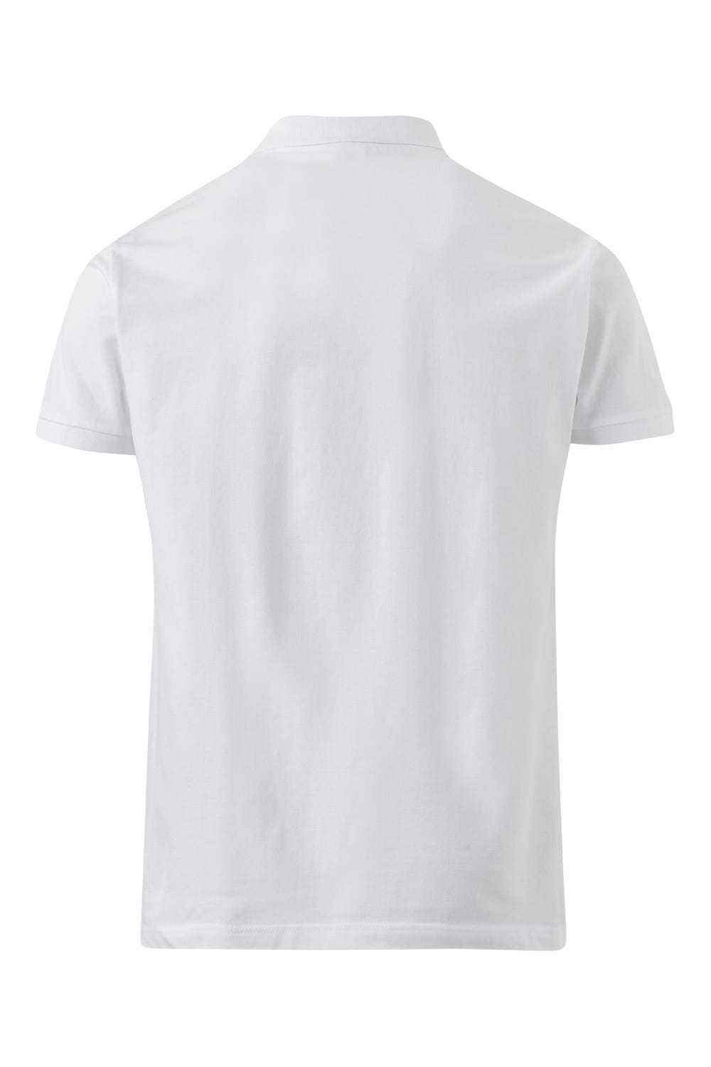 Tricou polo bumbac 210g maneca scurta alb Mackay