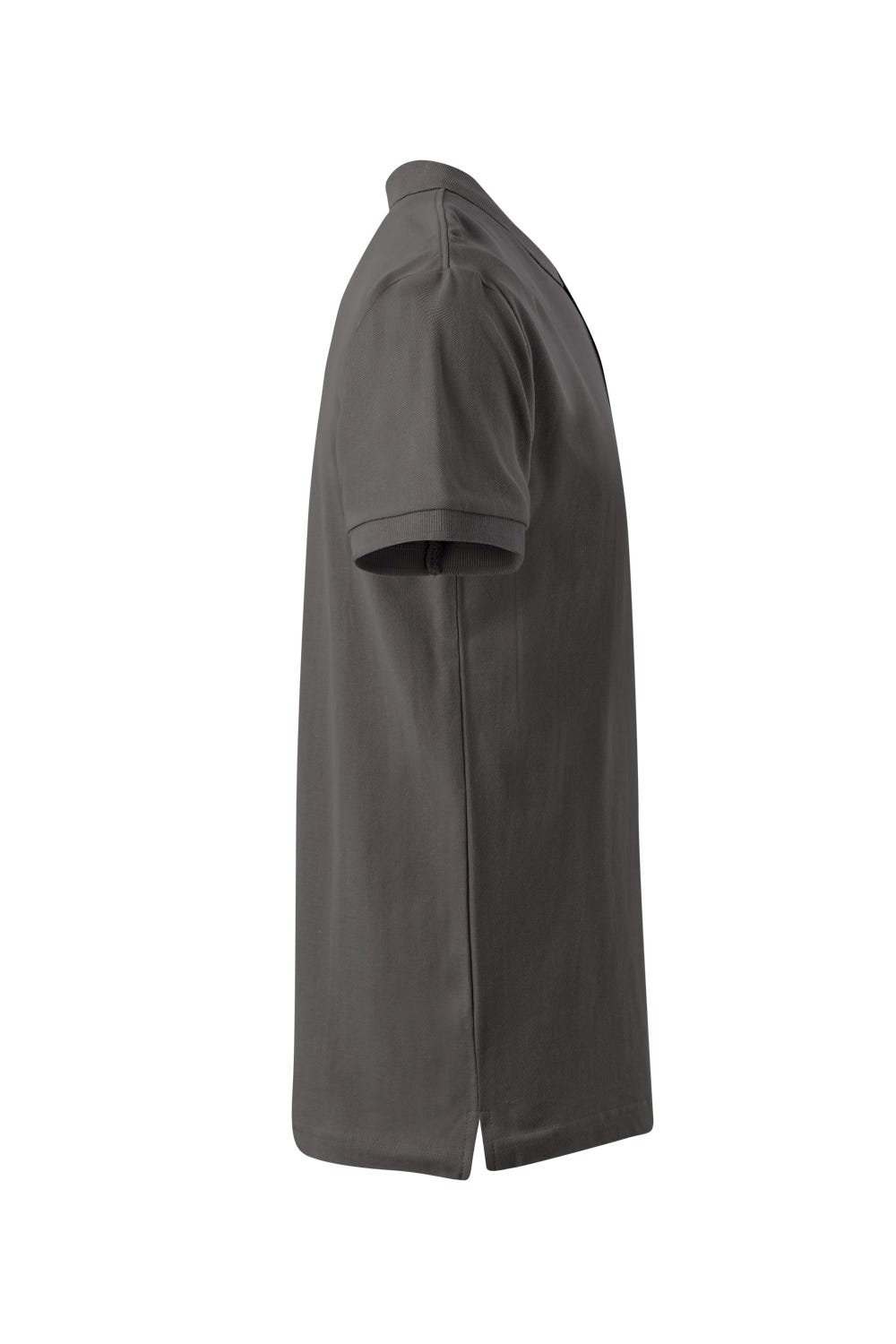 Tricou polo bumbac 210g maneca scurta gri inchis Mackay