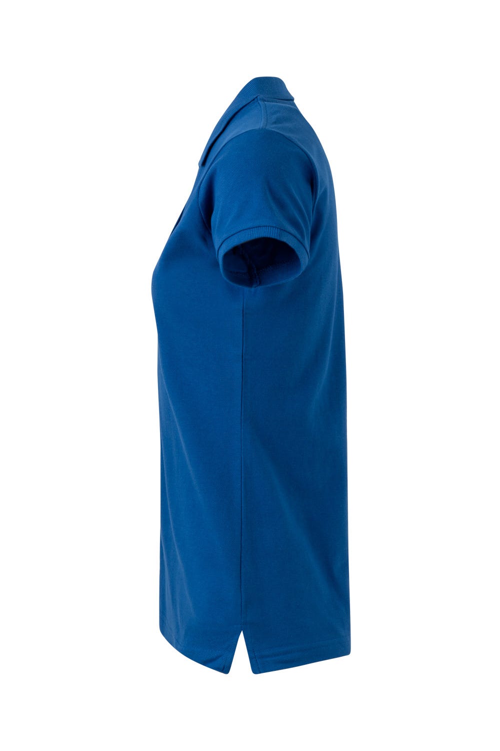 Tricou polo bumbac 210g dama maneca scurta albastru royal Mackay Woman