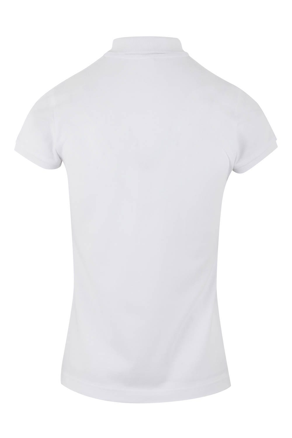 Tricou polo bumbac 210g dama maneca scurta alb Mackay Woman
