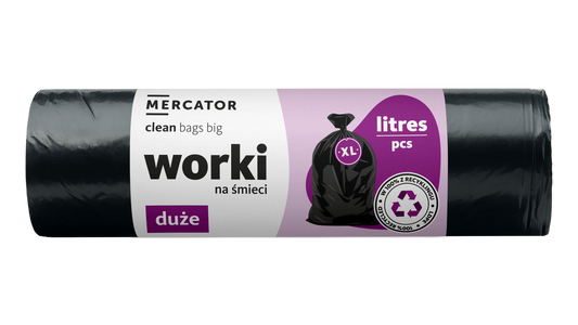 Saci menajeri pentru pubela mare negri 22micr. 240L 10buc