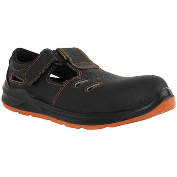 Sandale de protectie S1P din piele neagra New Latina