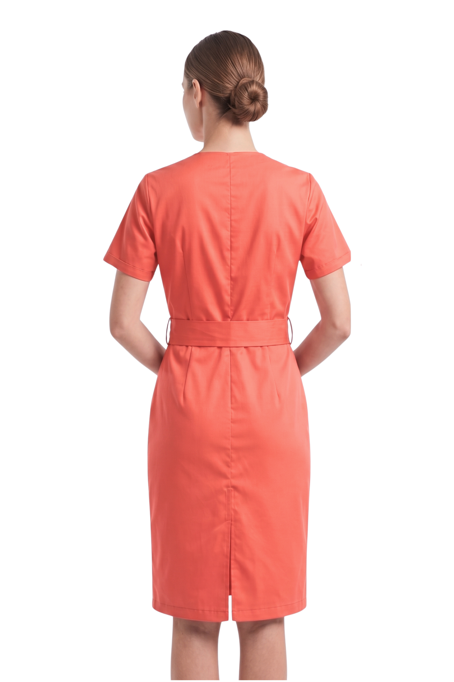 Sarafan medical poplin 165gr piersica Aurora