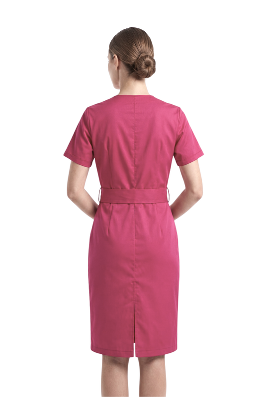 Sarafan medical poplin 165gr roz Aurora