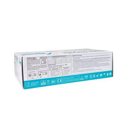 Manusi nitril nepudrate albe 3.5g Serix White 100buc