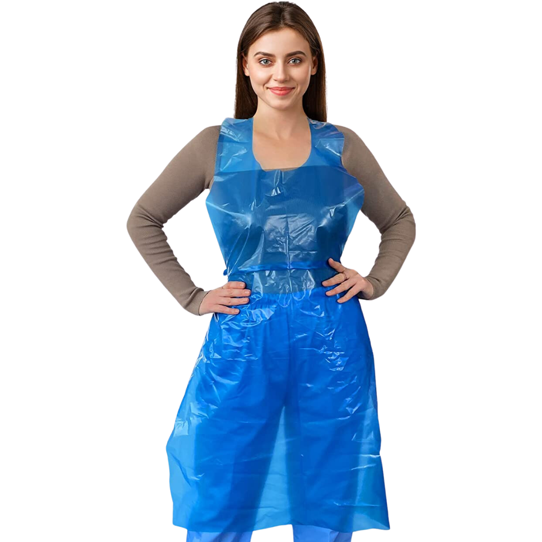 Sorturi HDPE albastre de unica folosinta albastre 15 microni 100buc ...