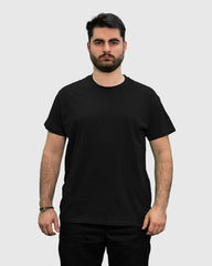 Tricou Negru Unisex Bumbac 150g Regent