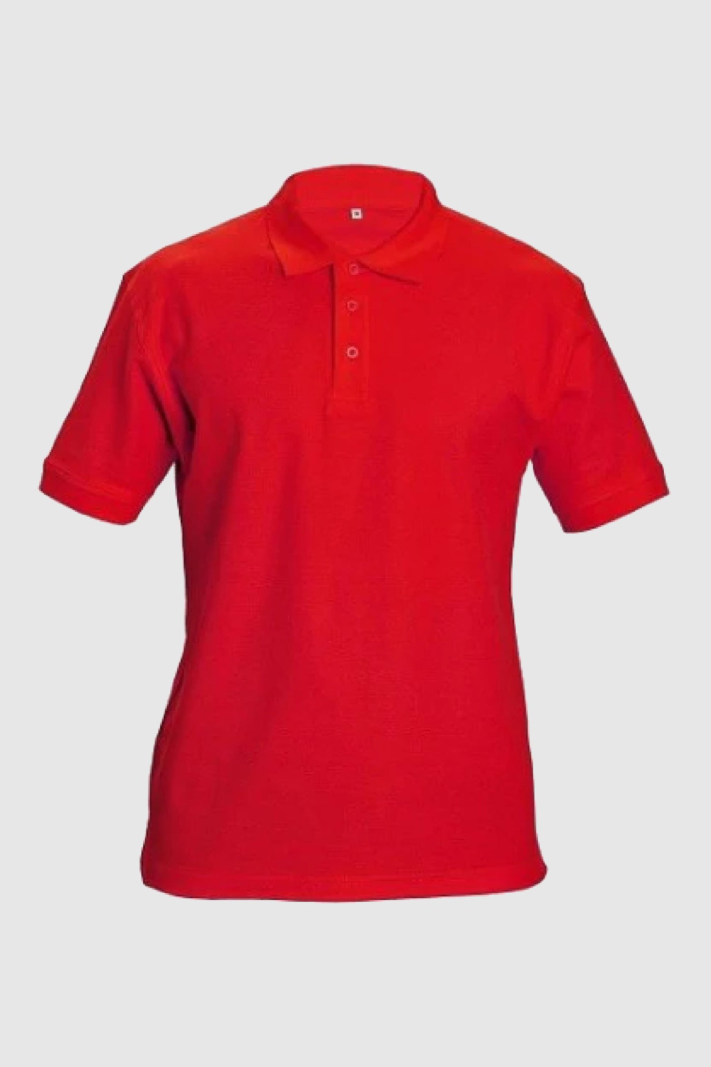 Tricou polo Rosu Unisex Bumbac 190g Dhanu