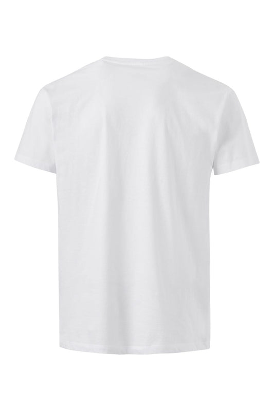 Tricou jersey tubular simplu 150g maneca scurta alb Tasmania