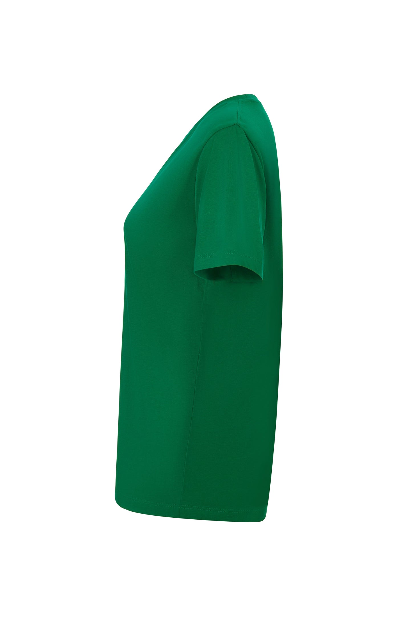 Tricou jersey tubular simplu 155g dama maneca scurta verde kelly Melbourne Woman