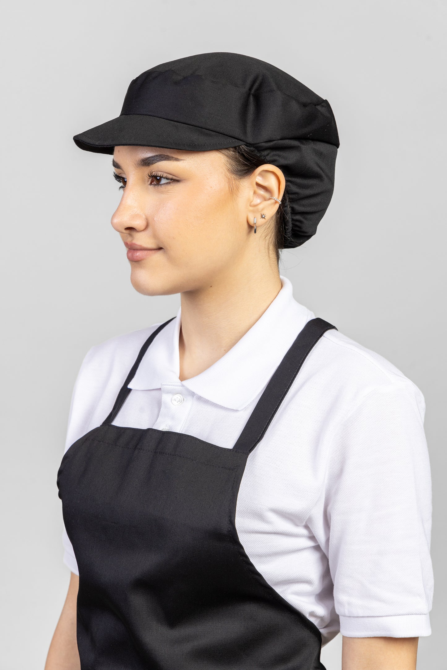 Uniforme Horeca set boneta si sort cu pietar