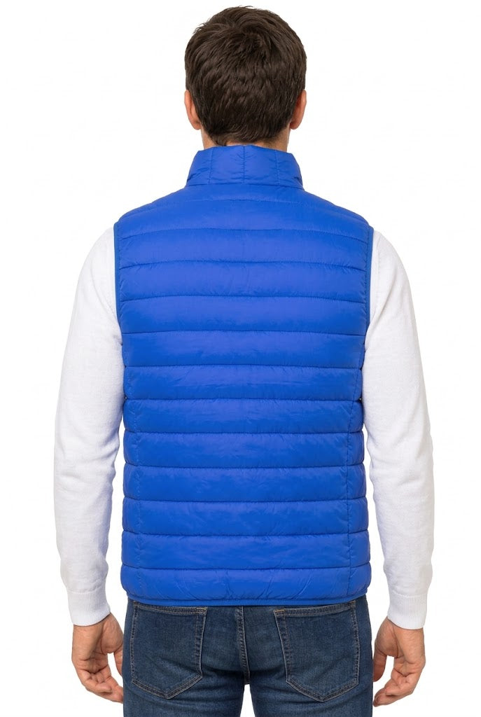 Vesta matlasata albastra unisex din fas CarryLite