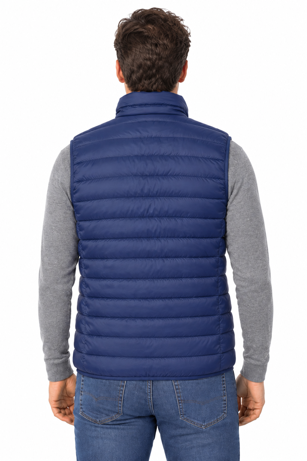 Vesta matlasata bleumarin unisex din fas CarryLite