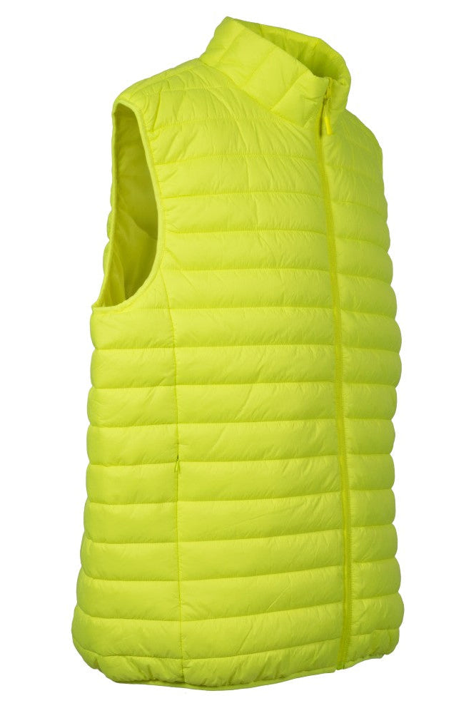 Vesta matlasata galben fluo unisex din fas CarryLite
