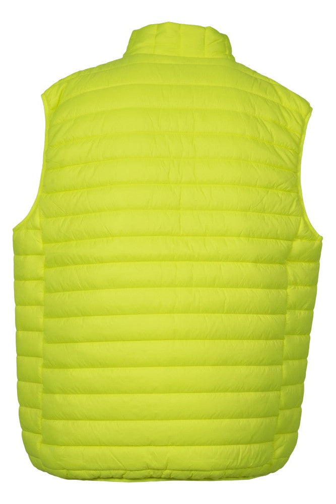 Vesta matlasata galben fluo unisex din fas CarryLite