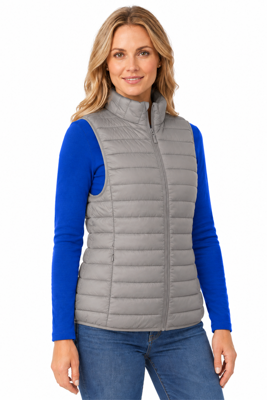 Vesta matlasata gri unisex din fas CarryLite