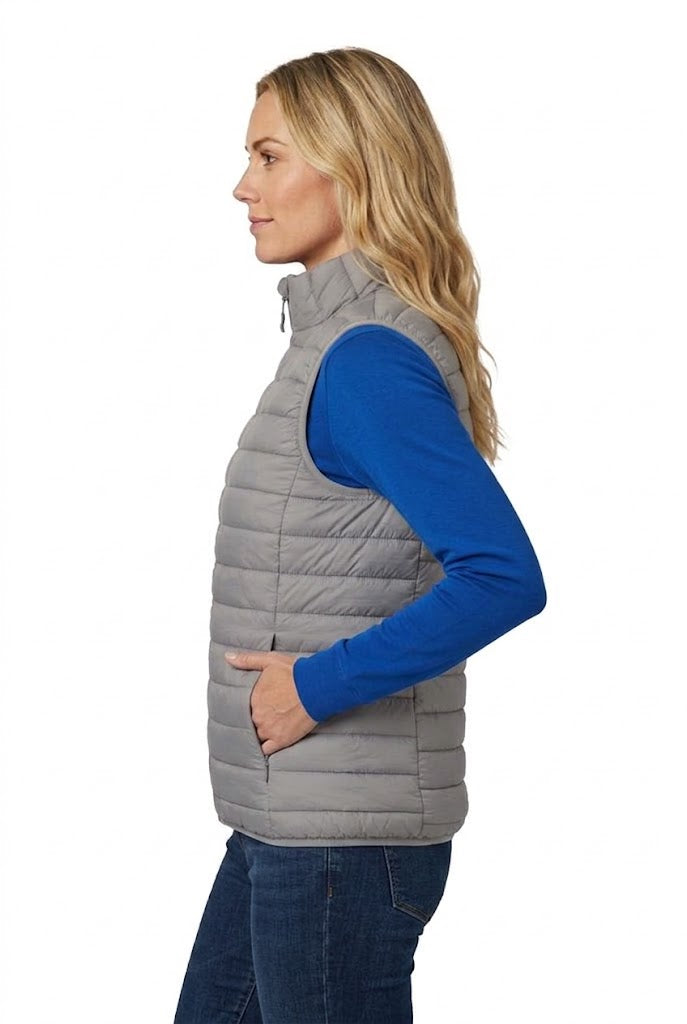 Vesta matlasata gri unisex din fas CarryLite