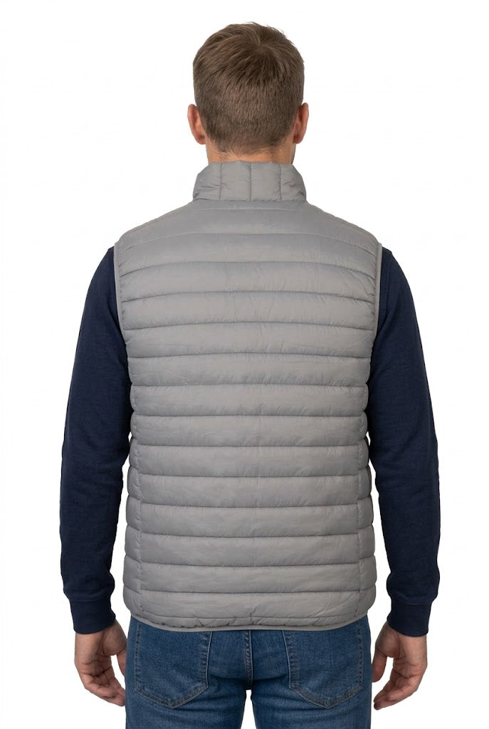 Vesta matlasata gri unisex din fas CarryLite