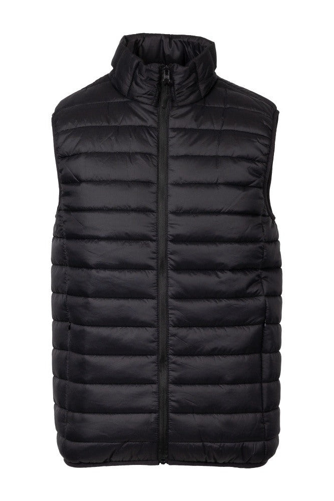 Vesta matlasata neagra unisex din fas CarryLite