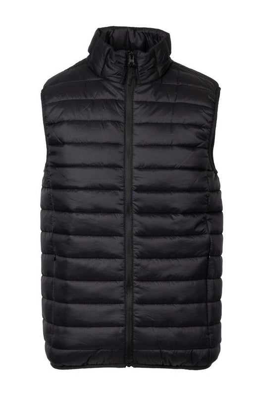 Vesta matlasata neagra unisex din fas CarryLite