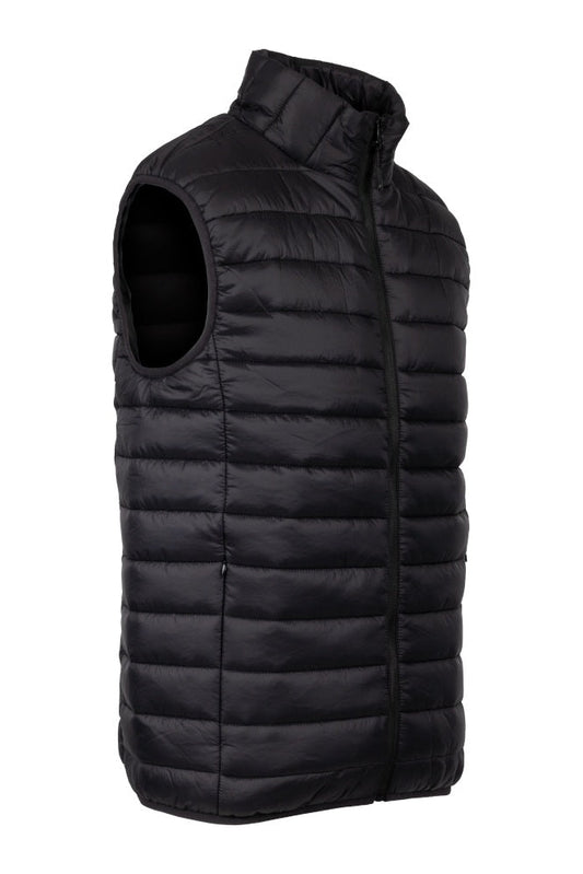 Vesta matlasata neagra unisex din fas CarryLite