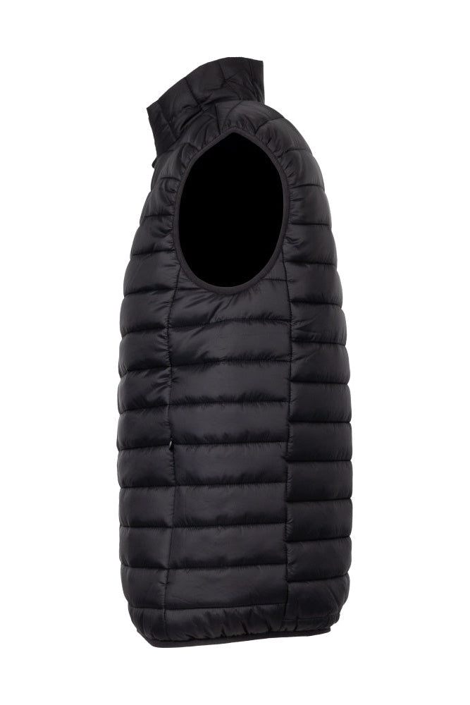 Vesta matlasata neagra unisex din fas CarryLite
