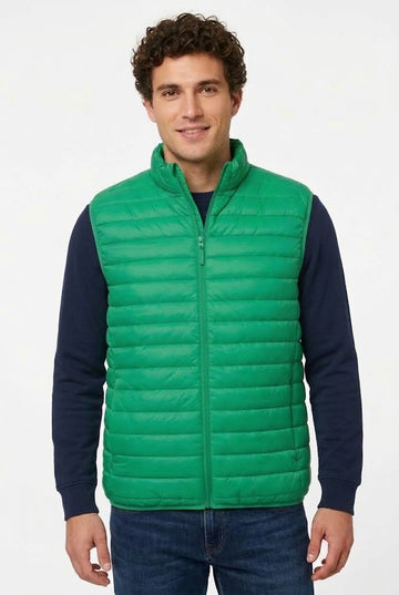 Vesta matlasata verde unisex din fas CarryLite