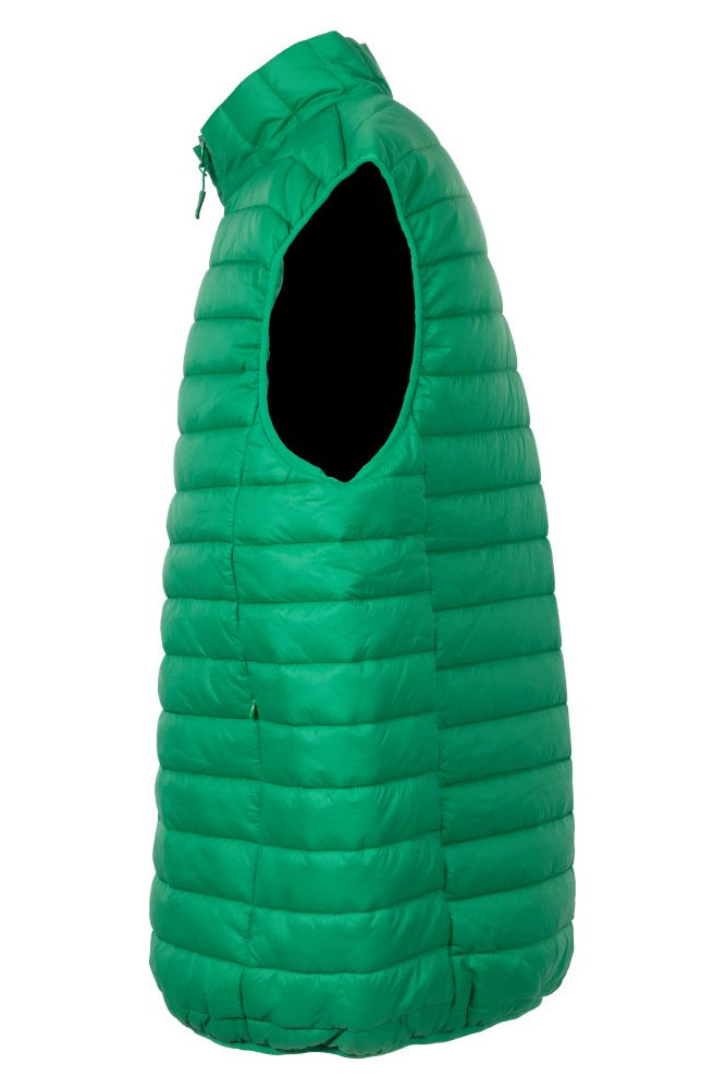 Vesta matlasata verde unisex din fas CarryLite