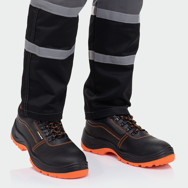 Pantofi piele bovina negri O1/SRC Viper