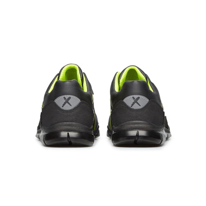 Pantofi microfibra bombeu aluminiu negru S3 SRC Exena Plaza